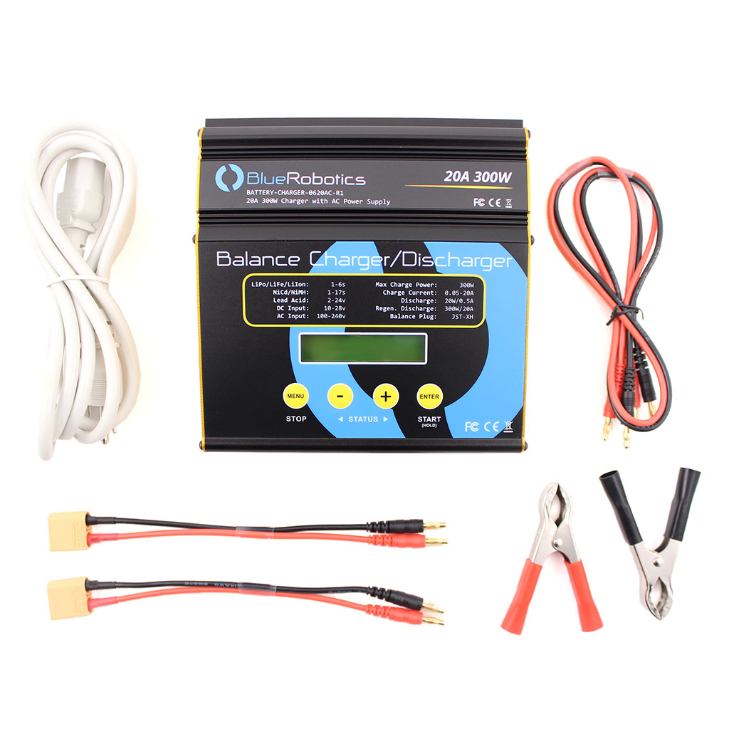 Blue Robotics Battery Charger BLUE ROV Solutions