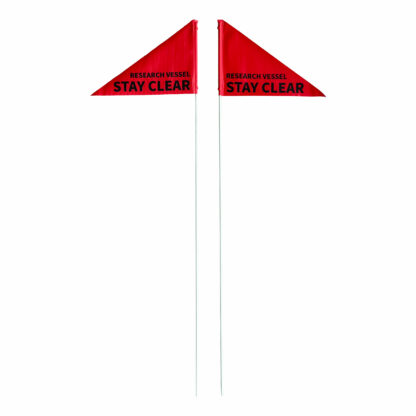 High Visibility USV Safety Flag