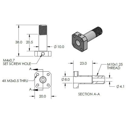 Propeller Adapter for MTR-2000